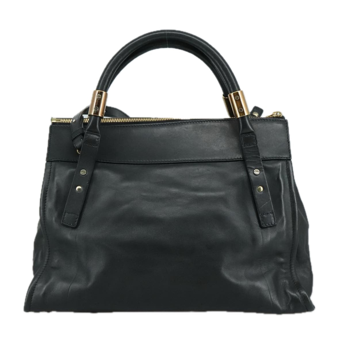 Morvenix elegant leather Handbag top view