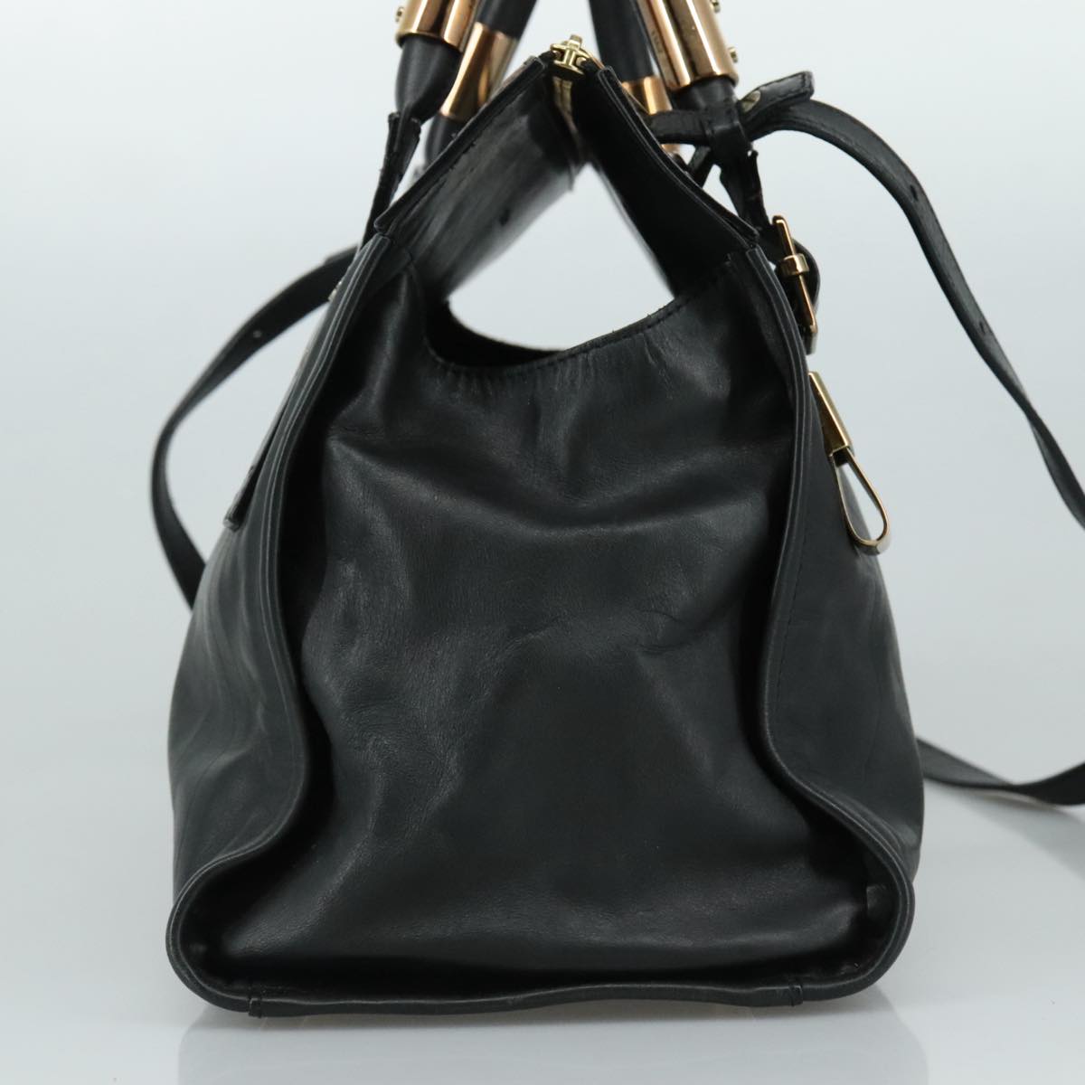 Chloe designer handbag leather closeup detail