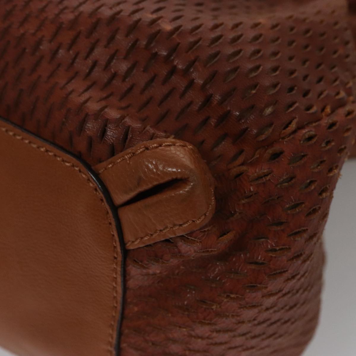 Brivalux elegant leather Handbag top view