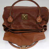 Brivalux elegant leather Handbag side view