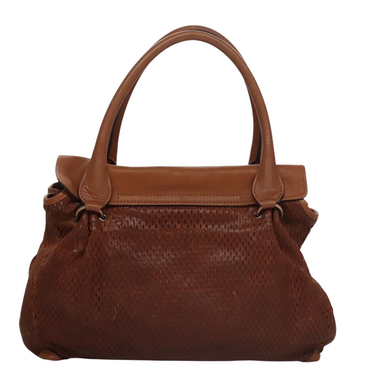 Brivalux elegant leather Handbag top view