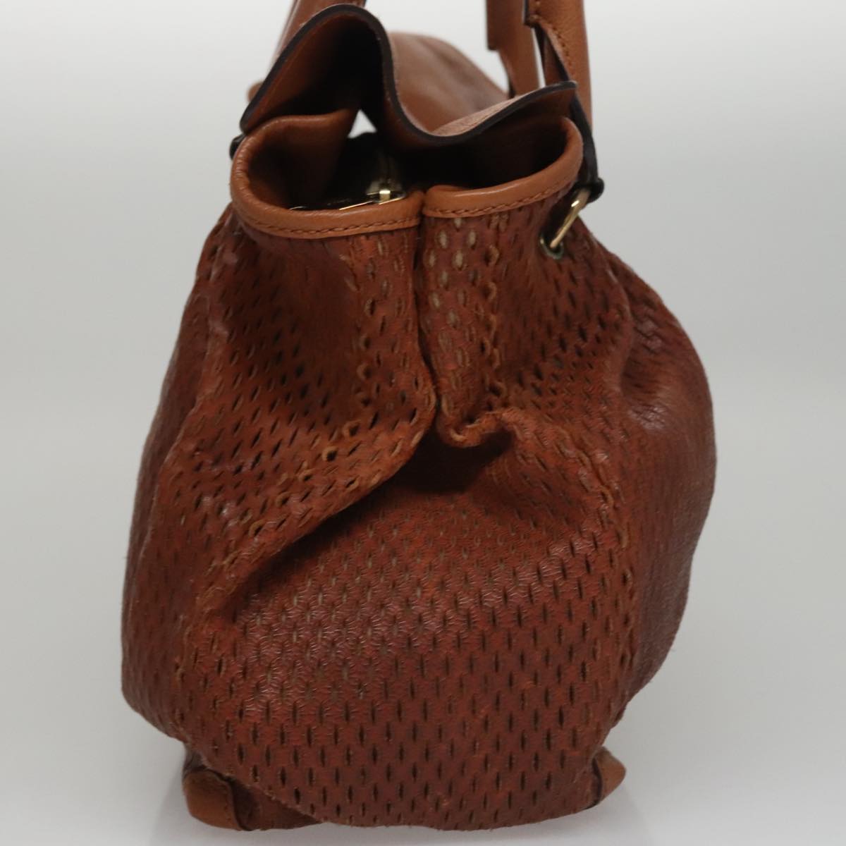 Brivalux elegant leather Handbag top view