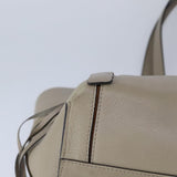 Crisalux elegant leather Tote Bag top view