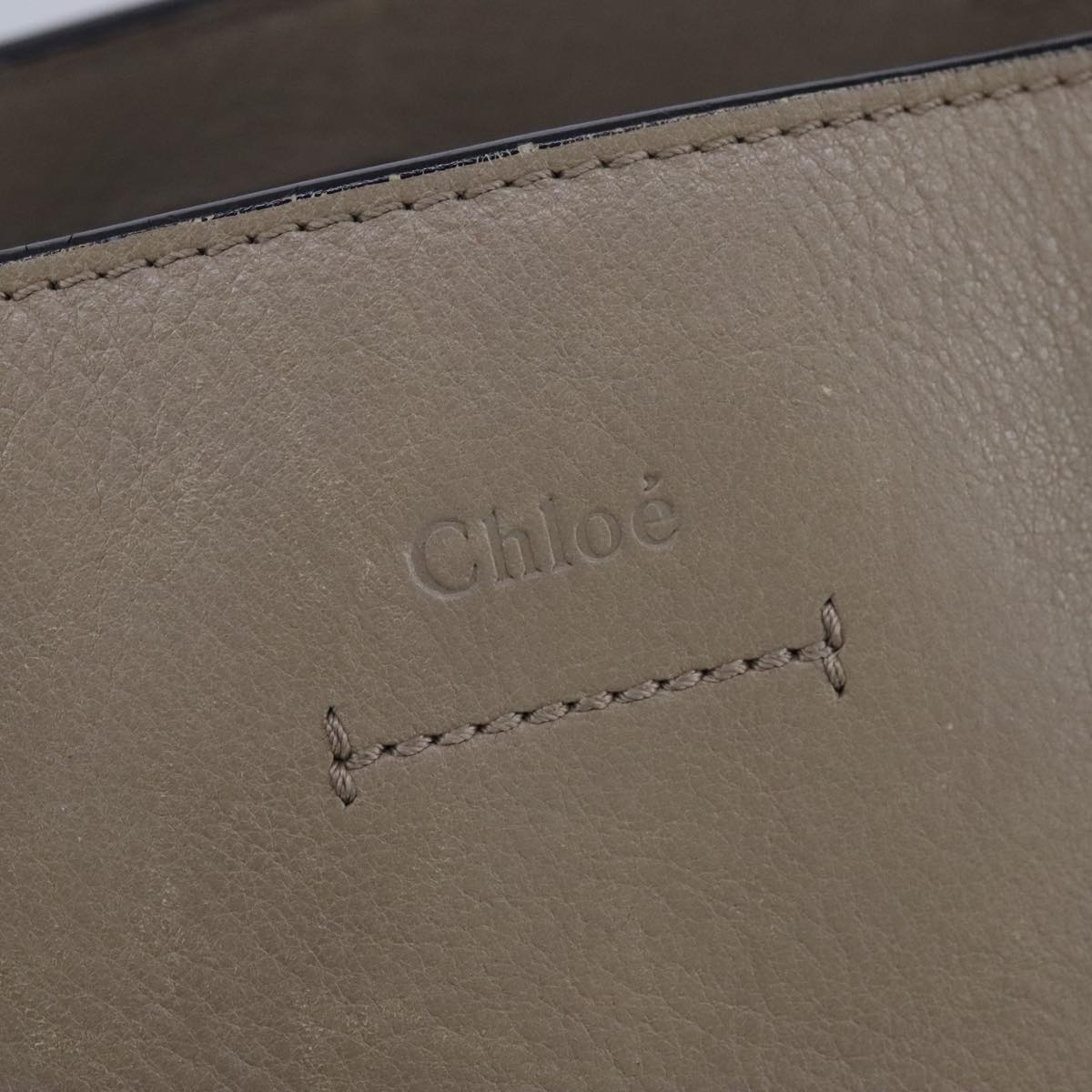 Crisalux elegant leather Tote Bag top view