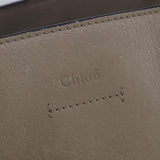 Crisalux elegant leather Tote Bag top view