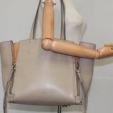 Crisalux elegant leather Tote Bag top view