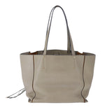 Crisalux elegant leather Tote Bag top view