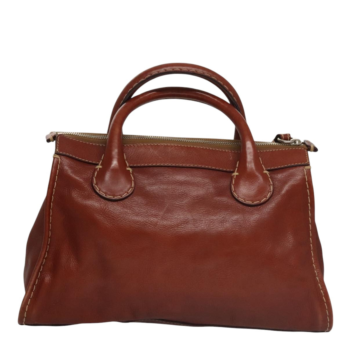 Auremique elegant leather Handbag top view