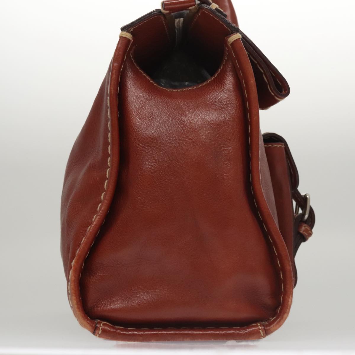 Auremique elegant leather Handbag top view