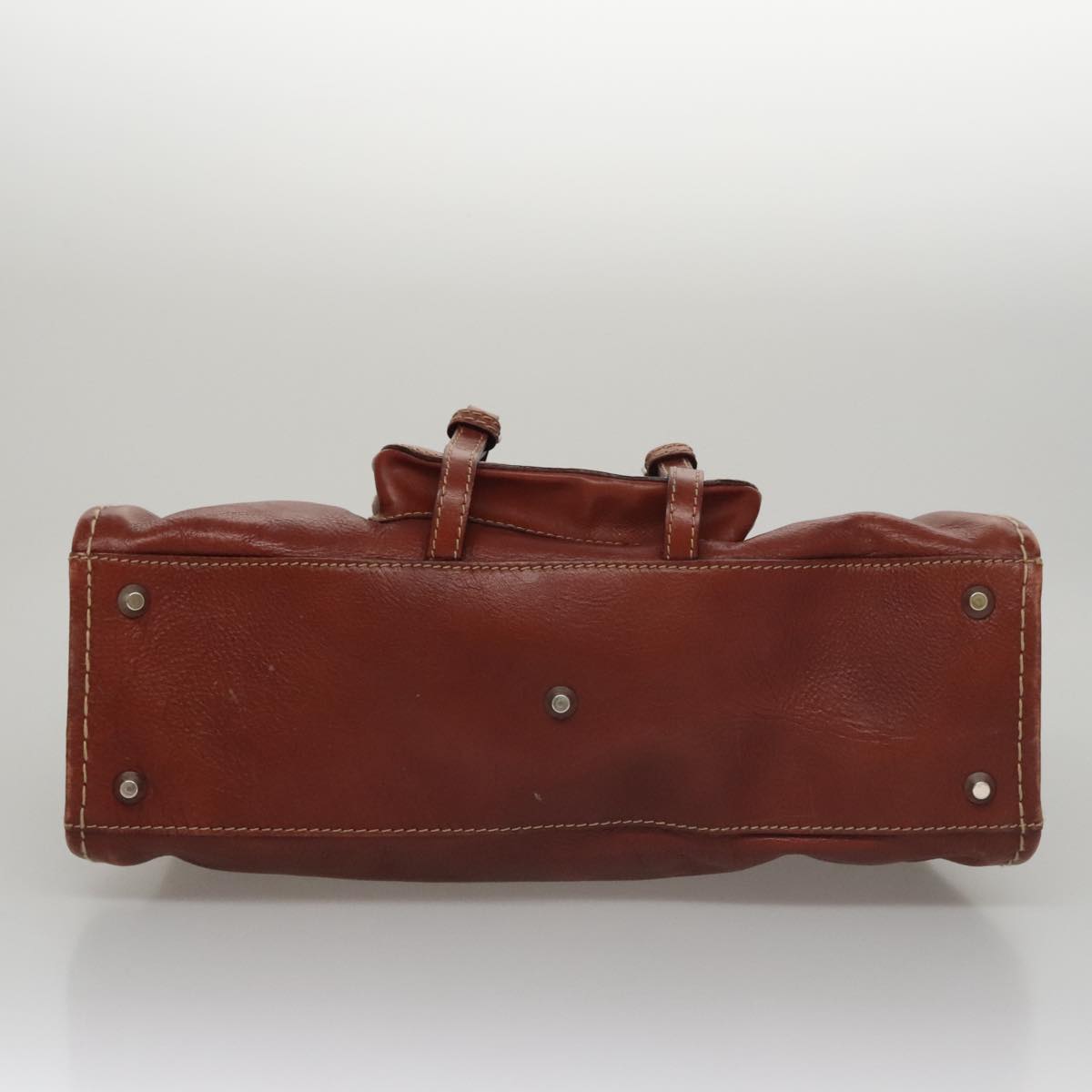 Auremique elegant leather Handbag top view