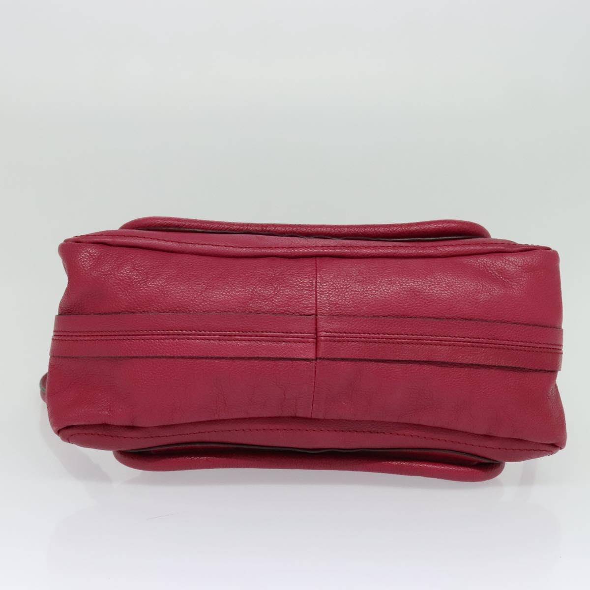 Kalventis elegant leather Handbag back view