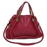 Chloe women's handbag Pink luxury designer leather