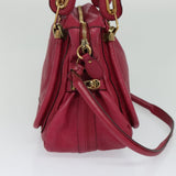 Kalventis elegant leather Handbag top view