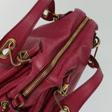 Kalventis elegant leather Handbag top view