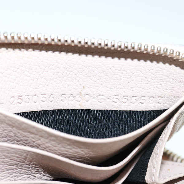 Balenciaga Classic Continental Zip Long Wallet Leather Pink 253036 | Luxury Leather Wallet