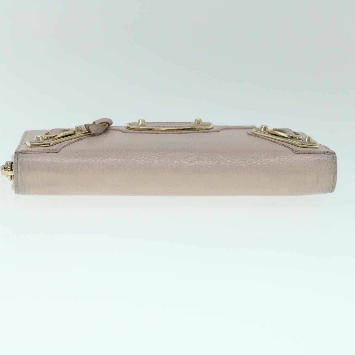 Balenciaga Classic Continental Zip Long Wallet Leather Pink 253036 | Luxury Leather Wallet