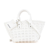 Balenciaga women's handbag White luxury designer leather