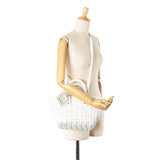 Side view of Balenciaga handbag White premium designer bag